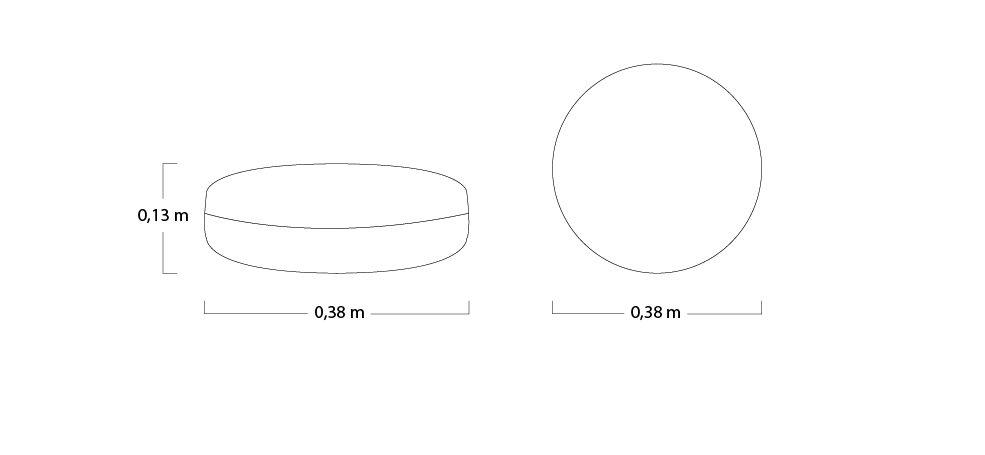 BOTON OTTOMAN - Puro Cuero