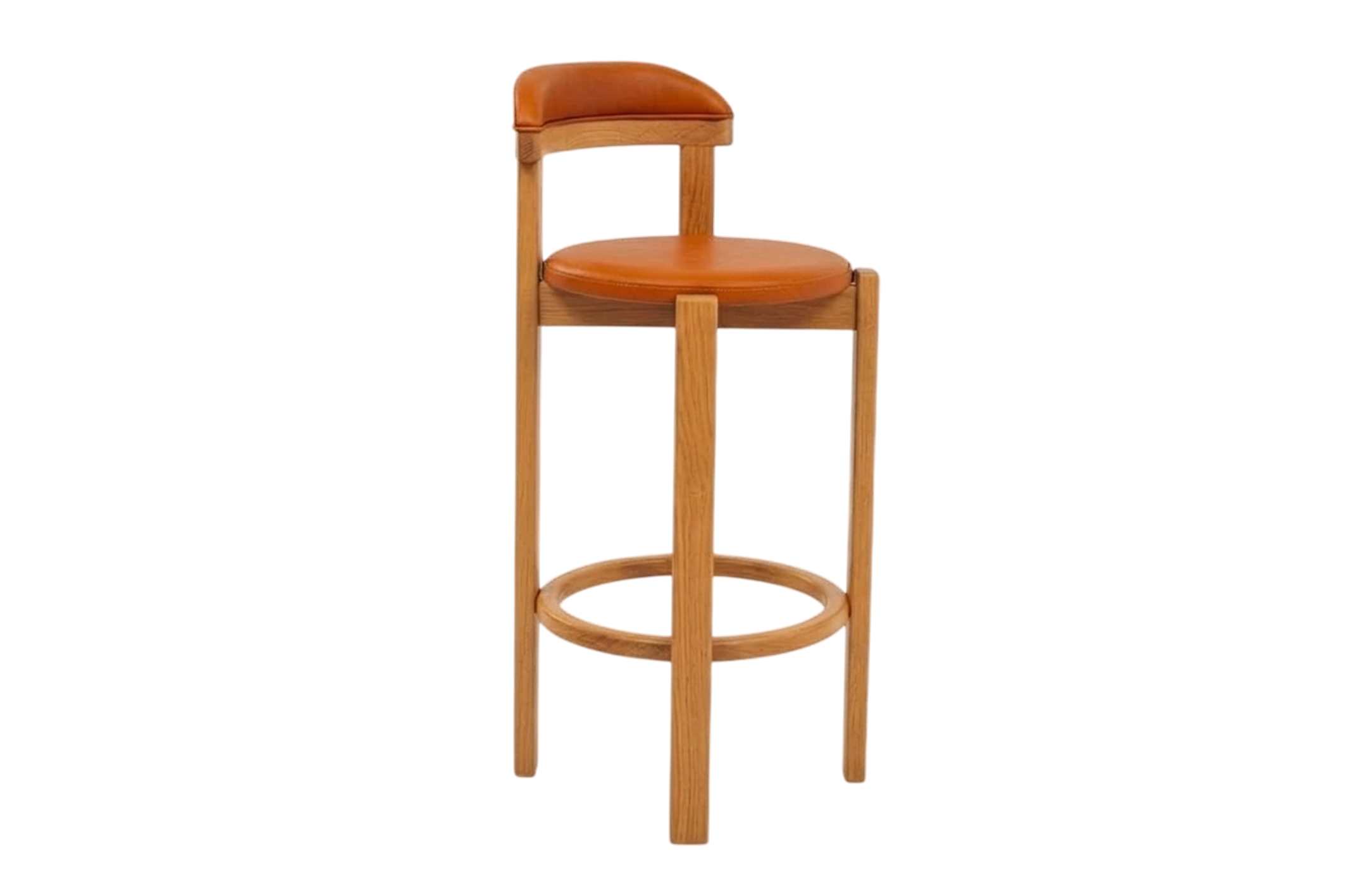 SILLA BARRA PARIS ASIENTO Y ESPALDAR EN CUERO